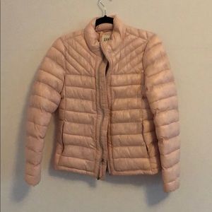 NWOT Blush Pink Puffer Jacket